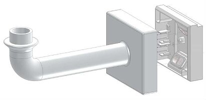 Rameno pro upevnění na stěnu s montážní deska IP44 [510960]