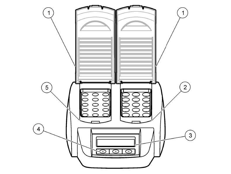Digitální reaktor - termostat HACH LT200